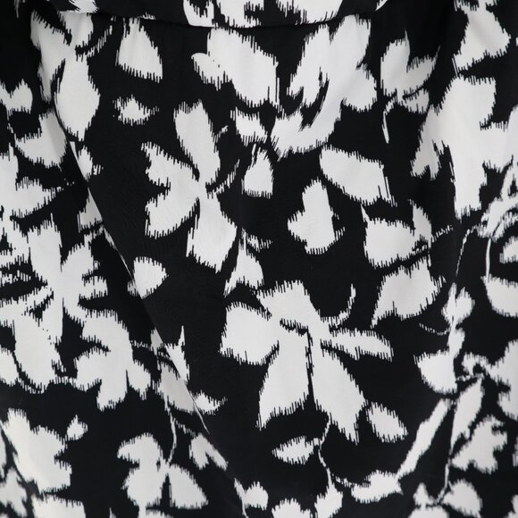 Swim Solutions Printed Tummy Control One-Piece Swimsuit Women's 16 Black Beach - Picture 13 of 15